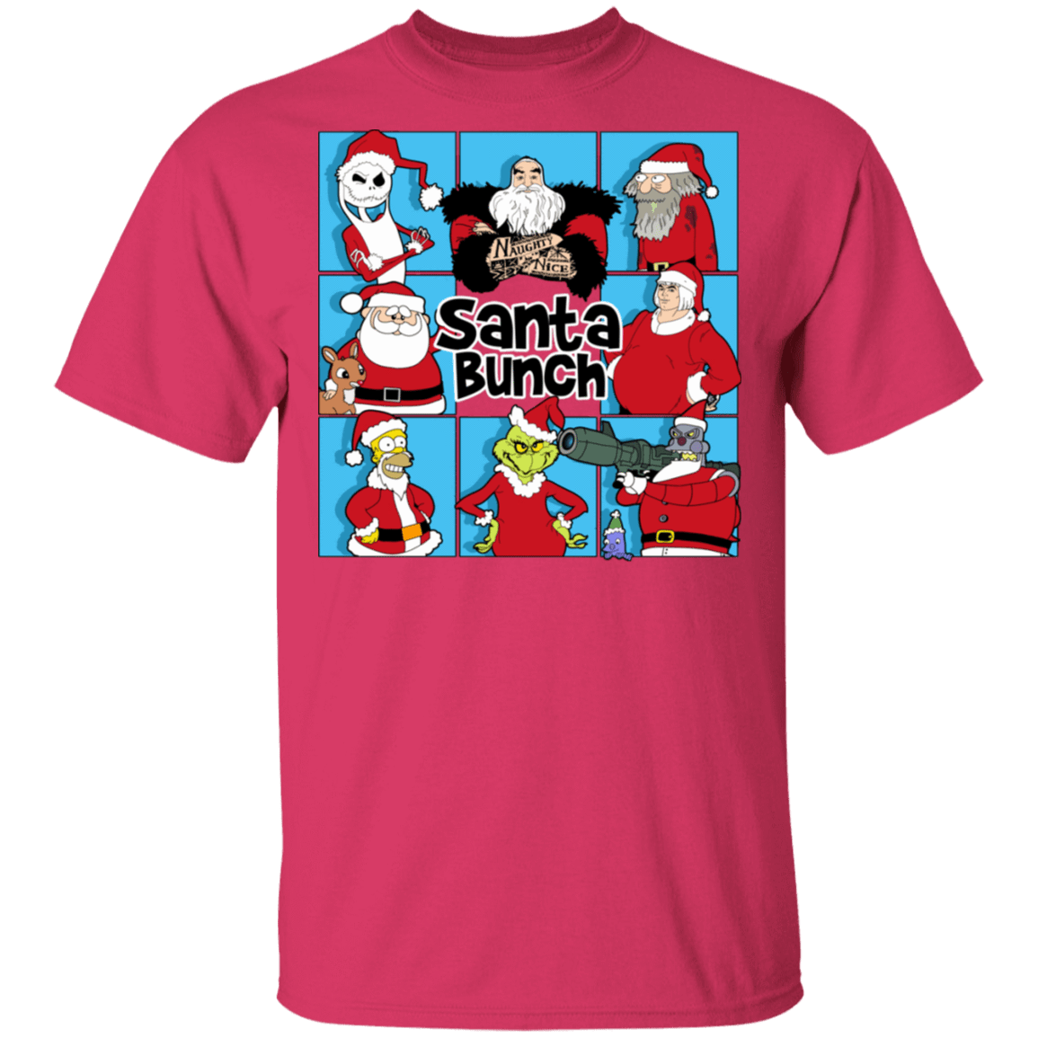 T-Shirts Heliconia / S Santa Bunch T-Shirt
