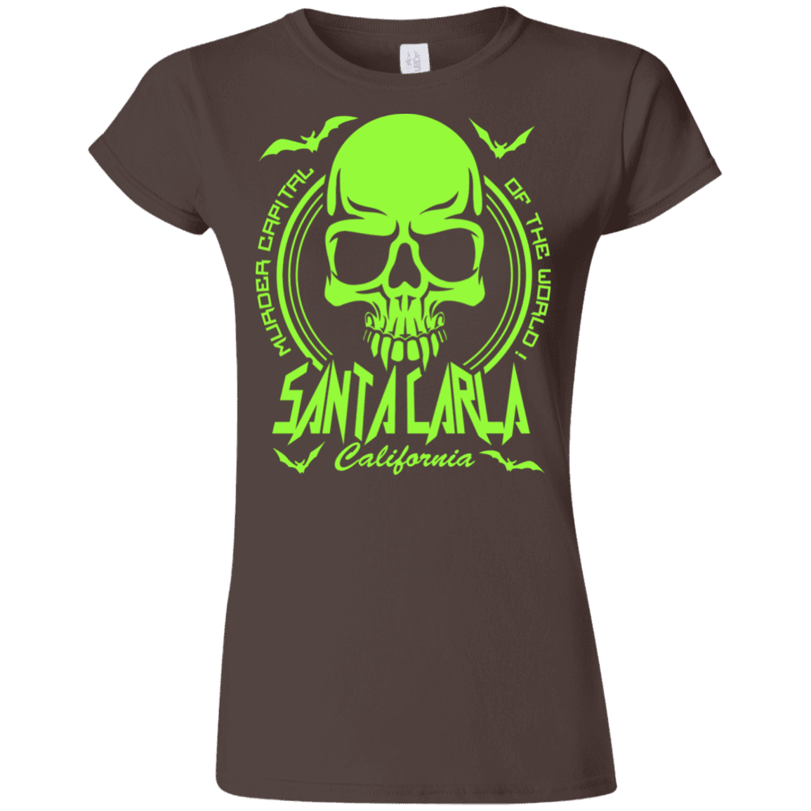 T-Shirts Dark Chocolate / S Santa Carla Junior Slimmer-Fit T-Shirt