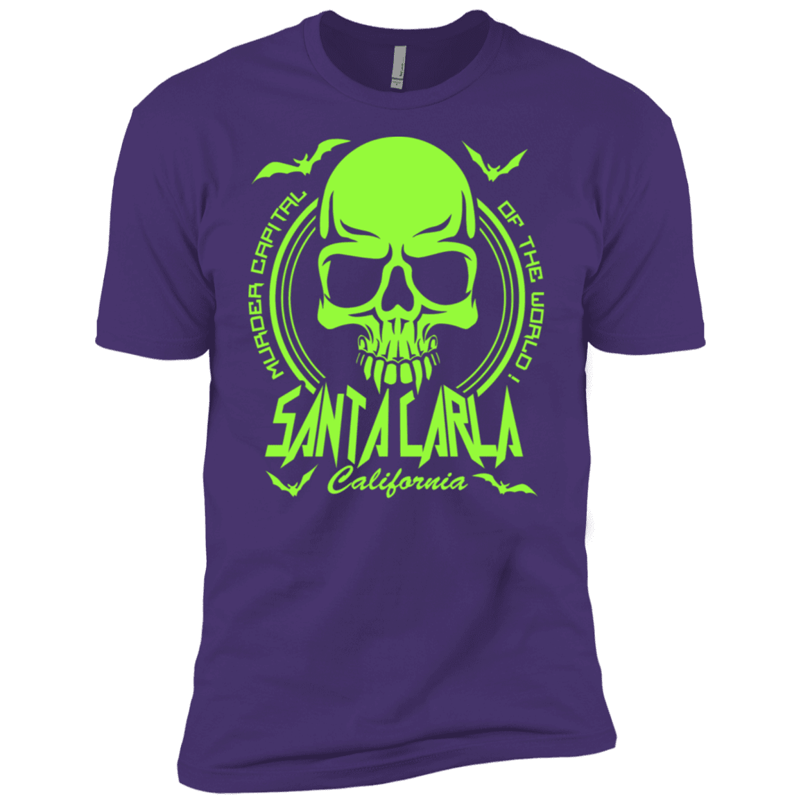 T-Shirts Purple Rush/ / X-Small Santa Carla Men's Premium T-Shirt