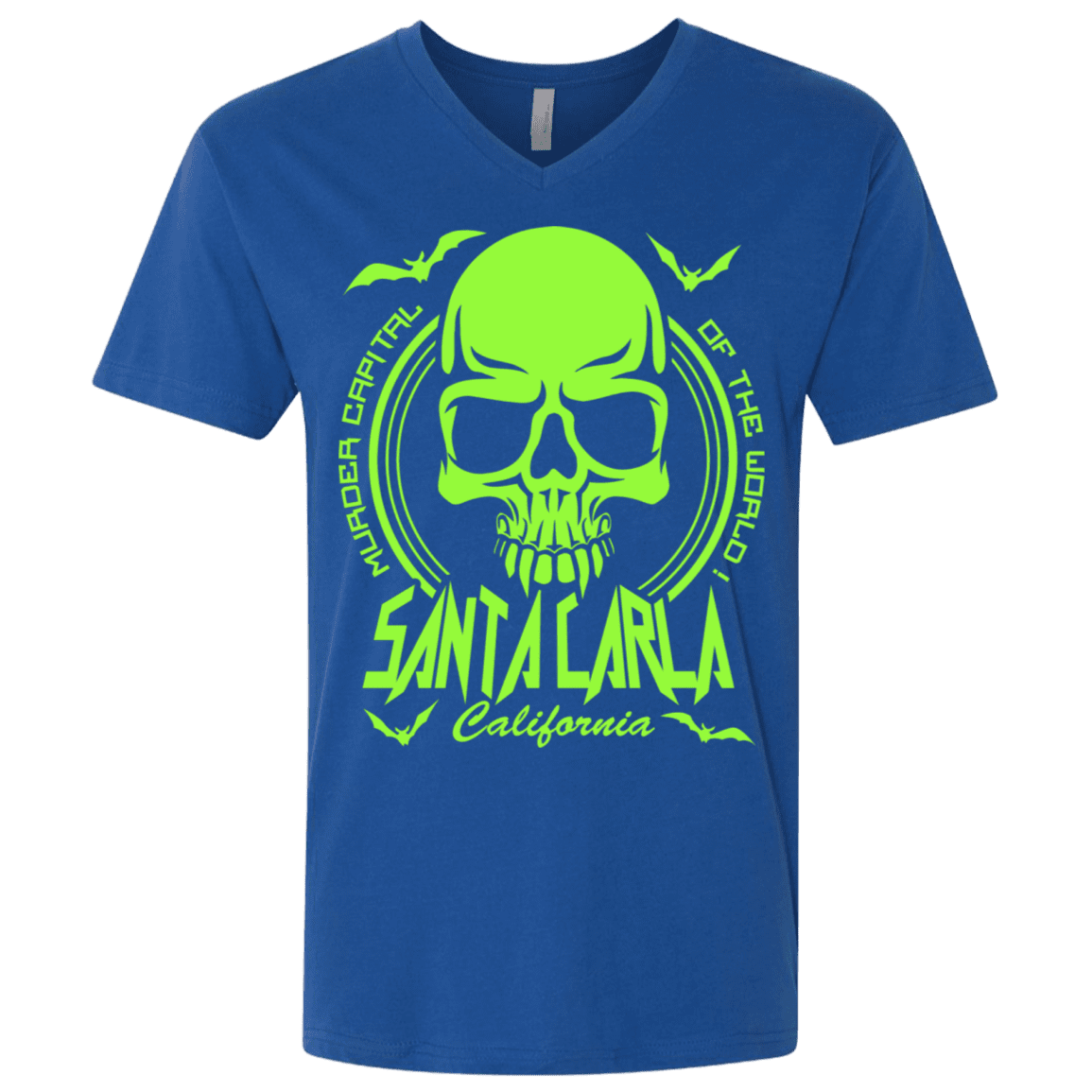 T-Shirts Royal / X-Small Santa Carla Men's Premium V-Neck