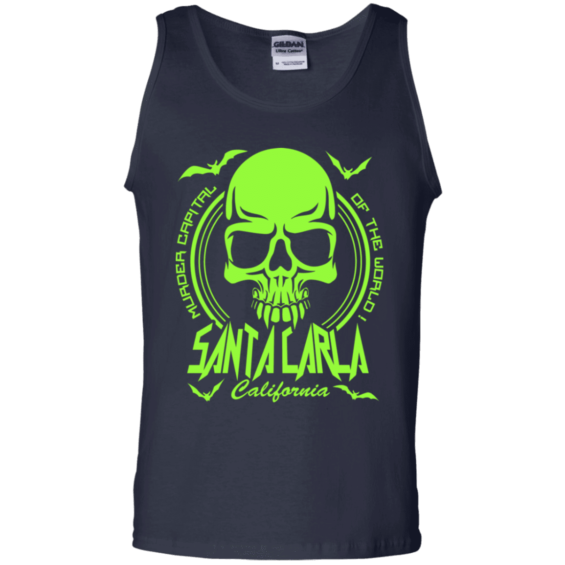 T-Shirts Navy / S Santa Carla Men's Tank Top