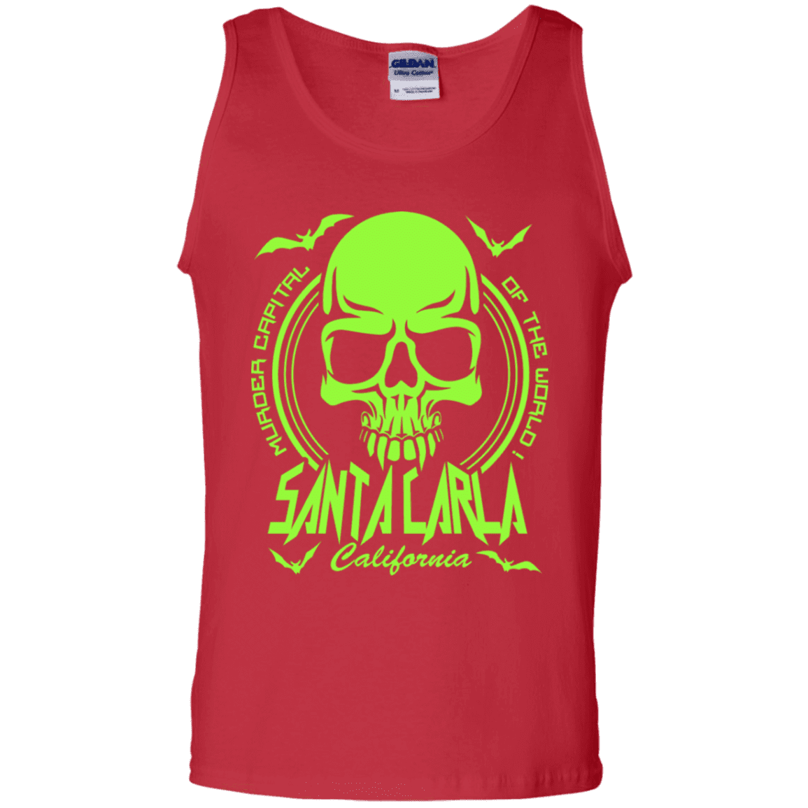 T-Shirts Red / S Santa Carla Men's Tank Top