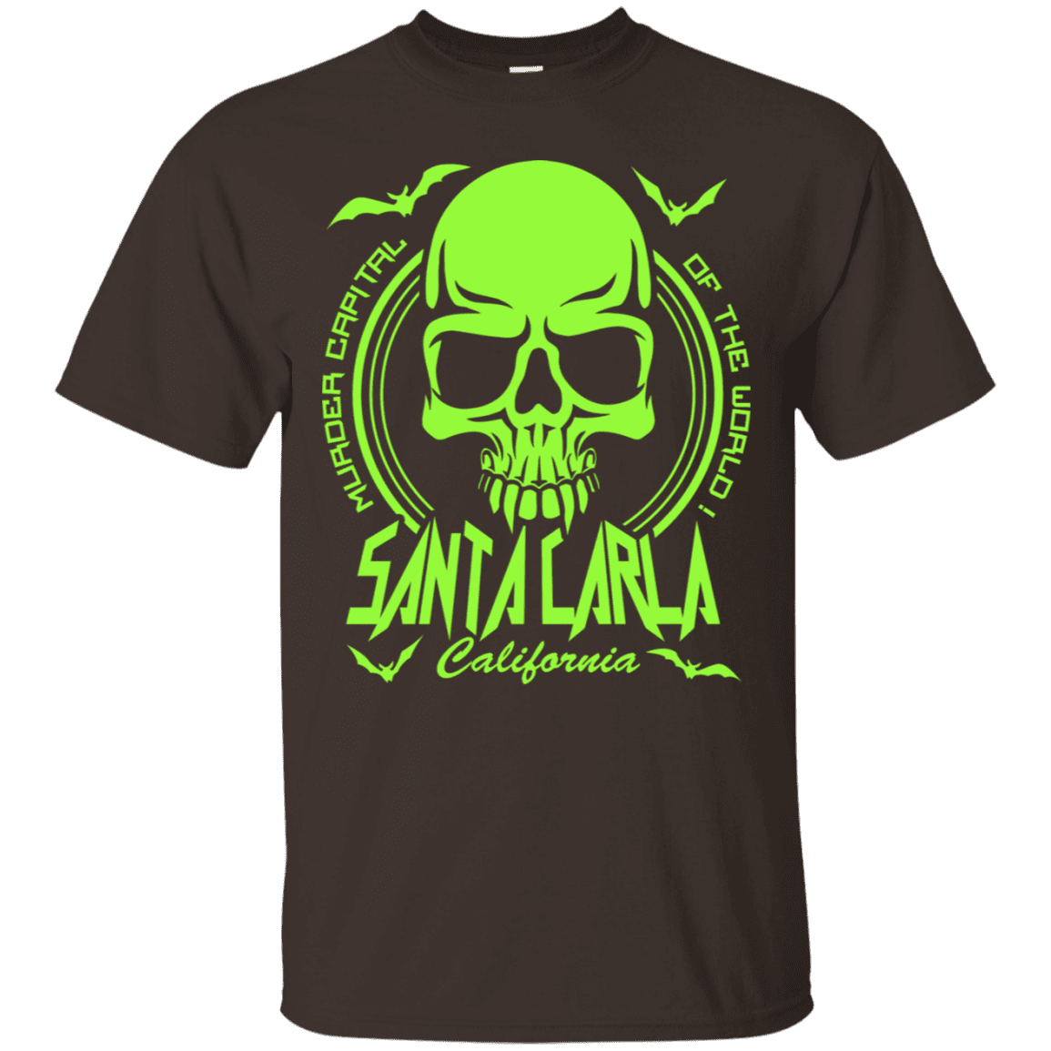 T-Shirts Dark Chocolate / S Santa Carla T-Shirt