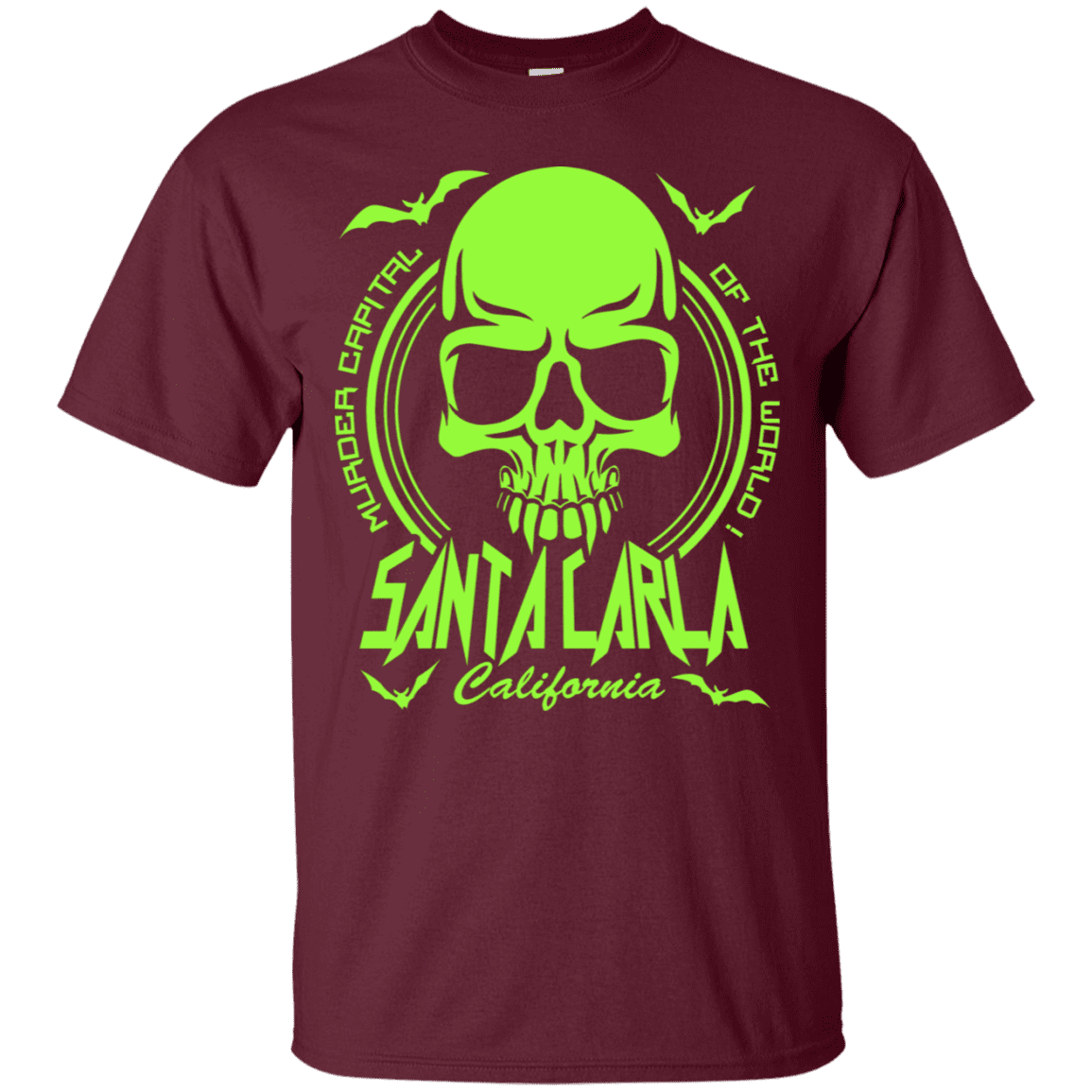 T-Shirts Maroon / S Santa Carla T-Shirt