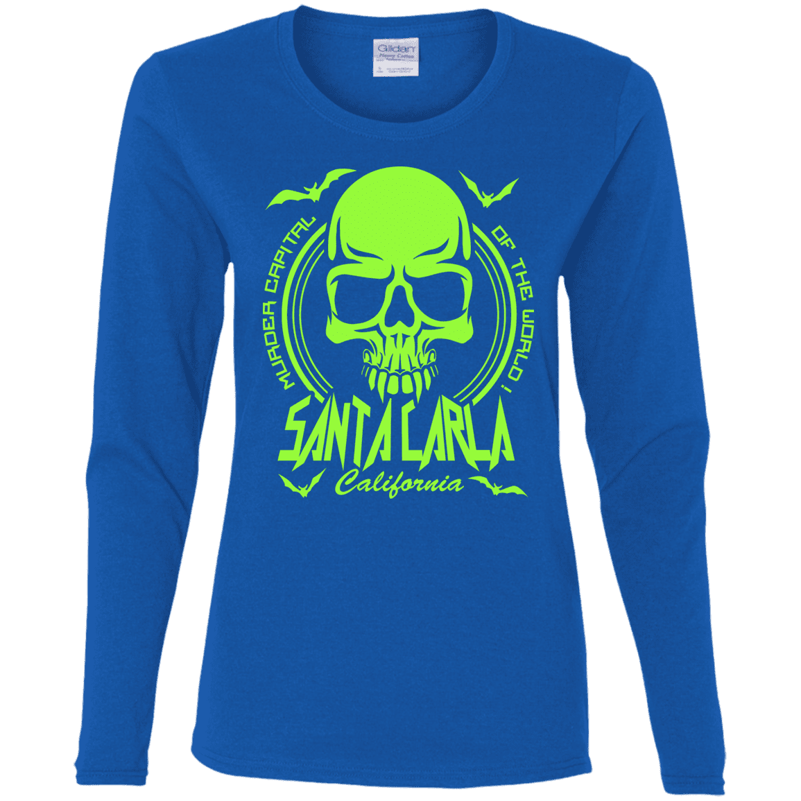 T-Shirts Royal / S Santa Carla Women's Long Sleeve T-Shirt