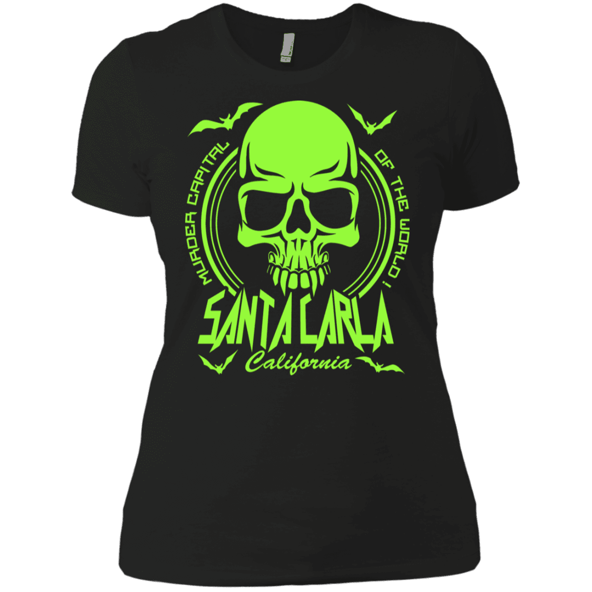 T-Shirts Black / X-Small Santa Carla Women's Premium T-Shirt