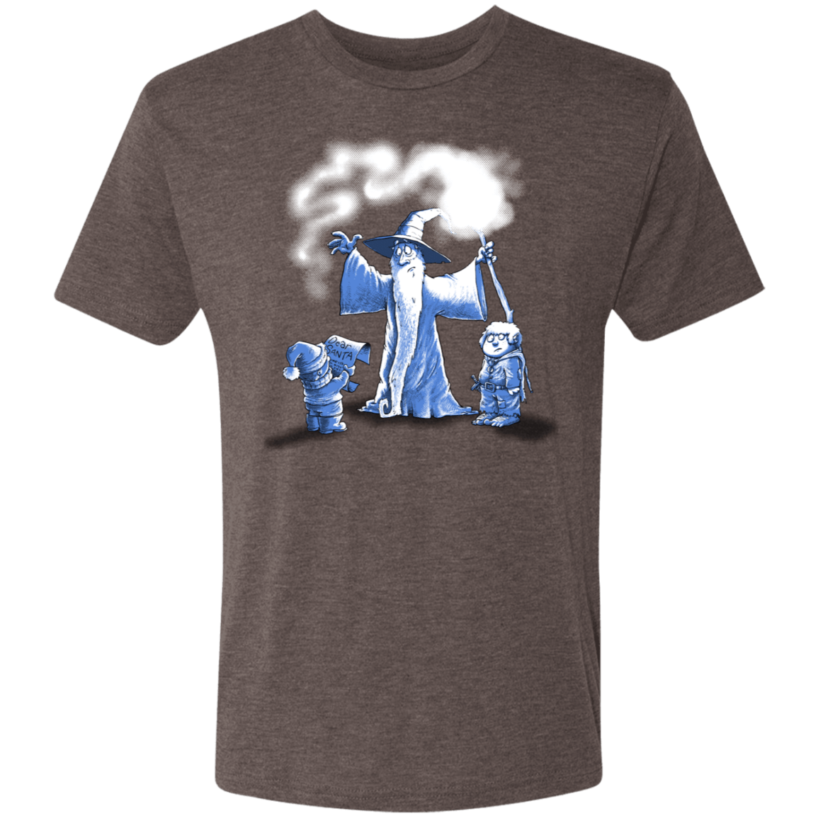 T-Shirts Macchiato / S Santalf Men's Triblend T-Shirt