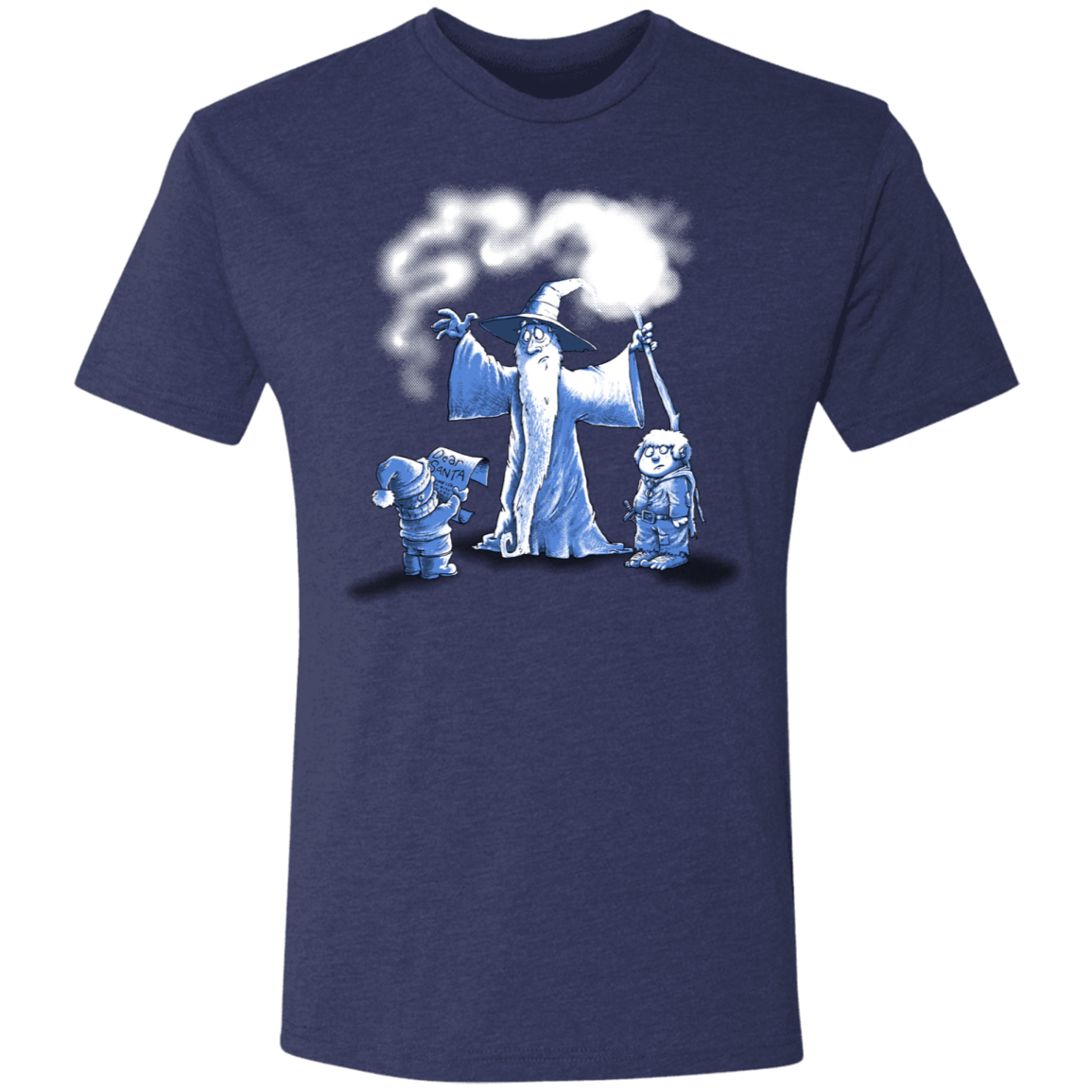 T-Shirts Vintage Navy / S Santalf Men's Triblend T-Shirt