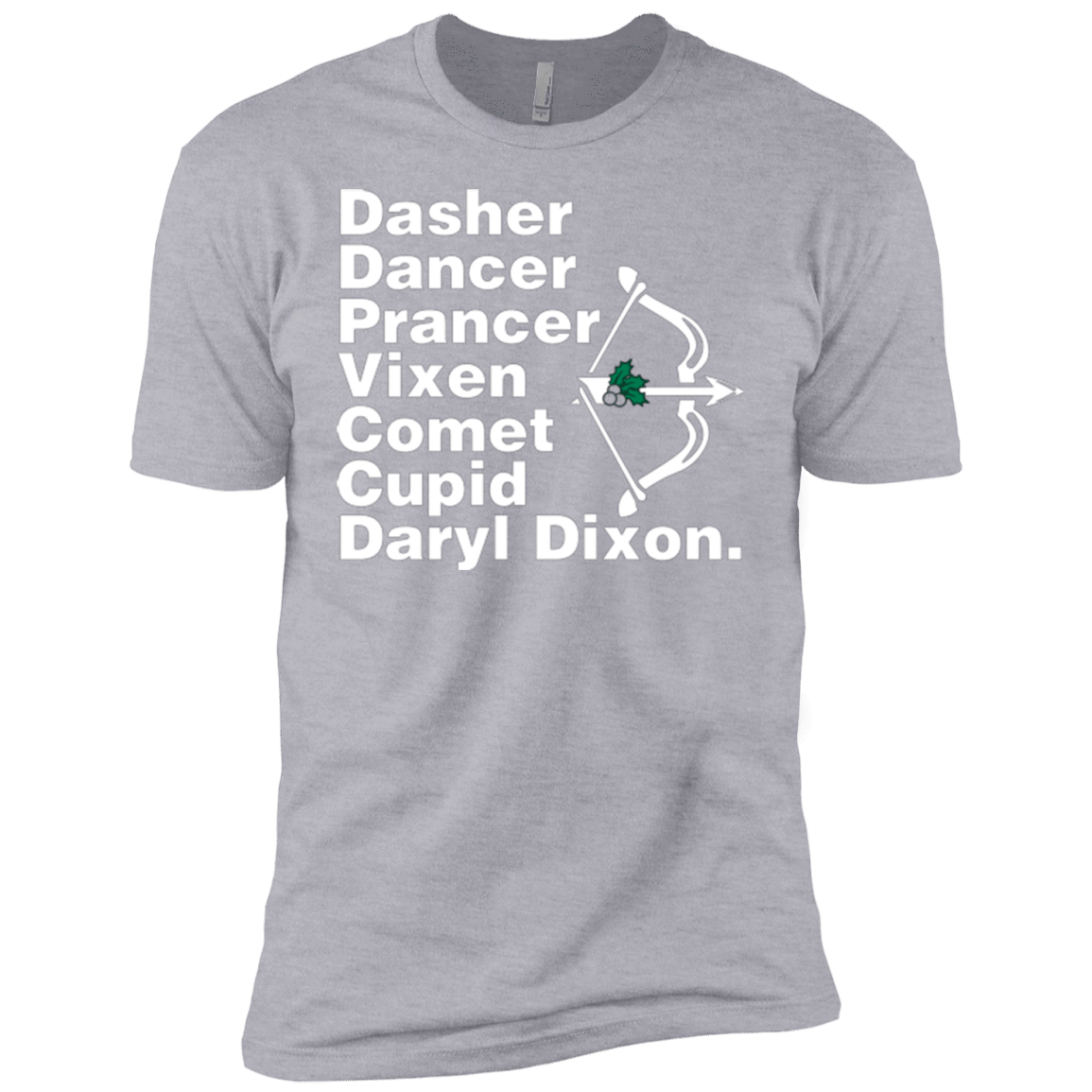 T-Shirts Heather Grey / YXS Santas Helper Boys Premium T-Shirt