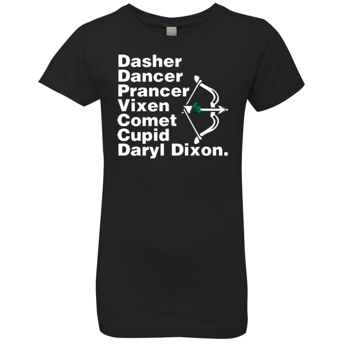 T-Shirts Black / YXS Santas Helper Girls Premium T-Shirt