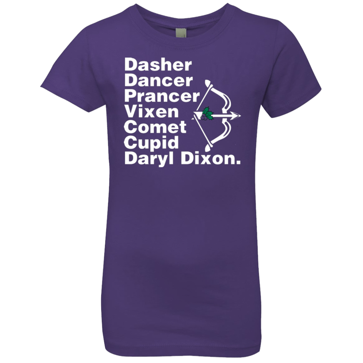 T-Shirts Purple Rush / YXS Santas Helper Girls Premium T-Shirt