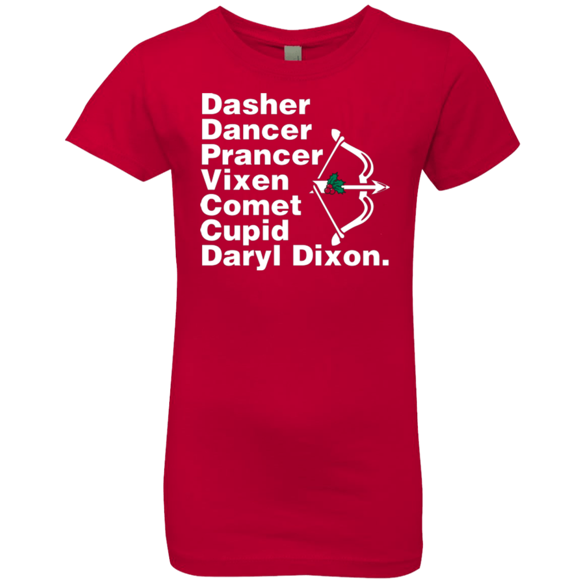 T-Shirts Red / YXS Santas Helper Girls Premium T-Shirt