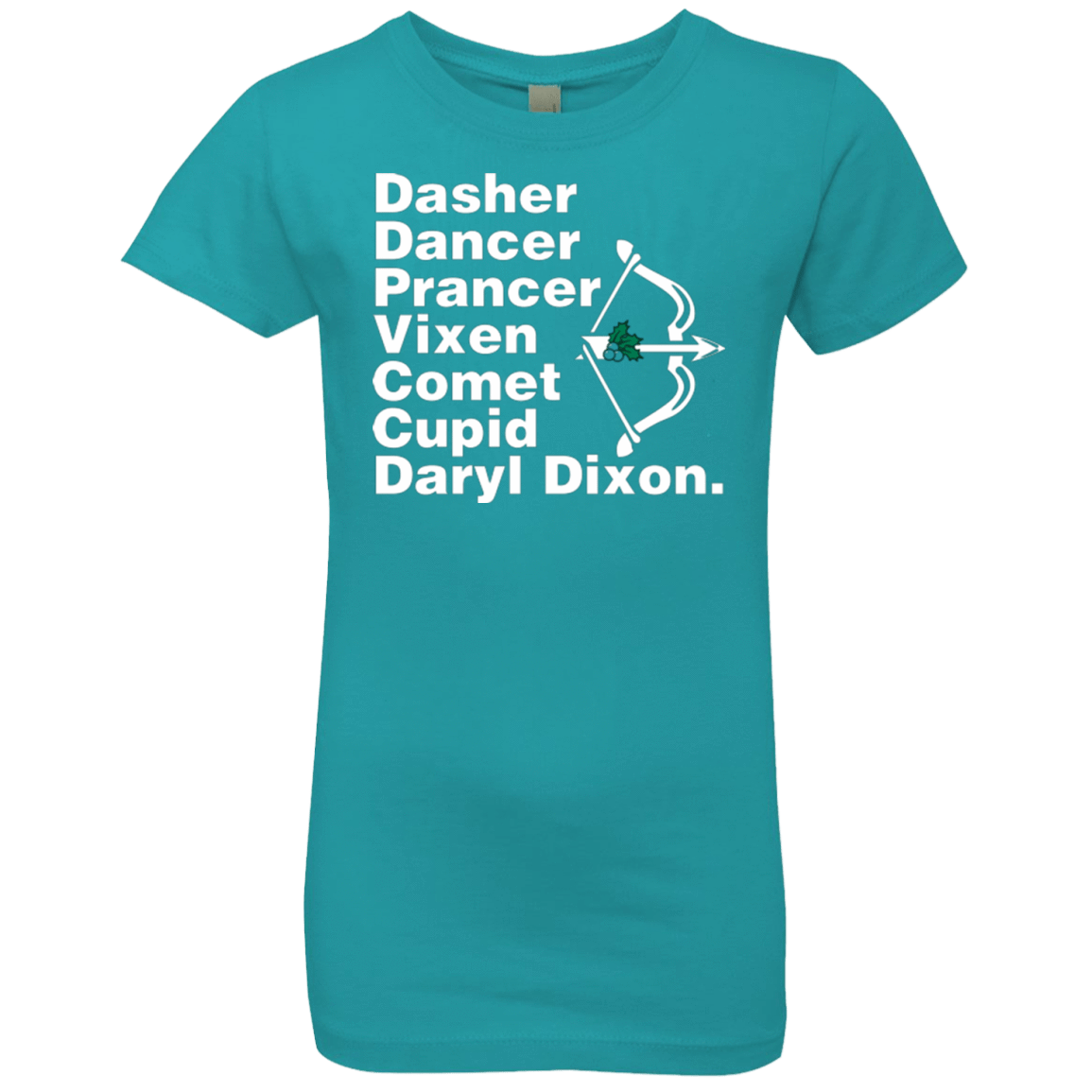 T-Shirts Tahiti Blue / YXS Santas Helper Girls Premium T-Shirt