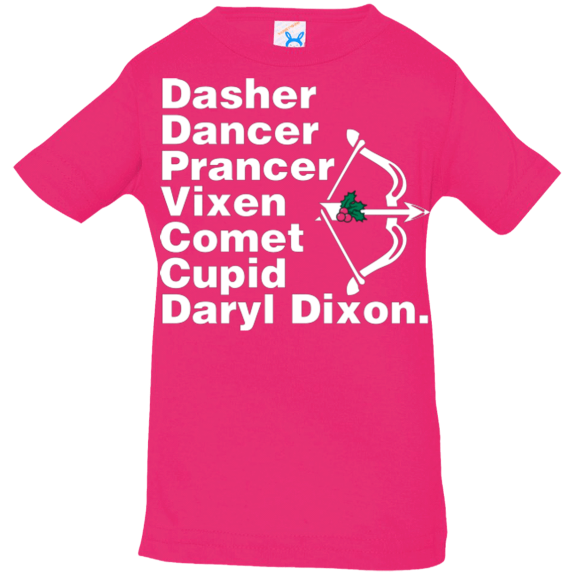 T-Shirts Hot Pink / 6 Months Santas Helper Infant Premium T-Shirt