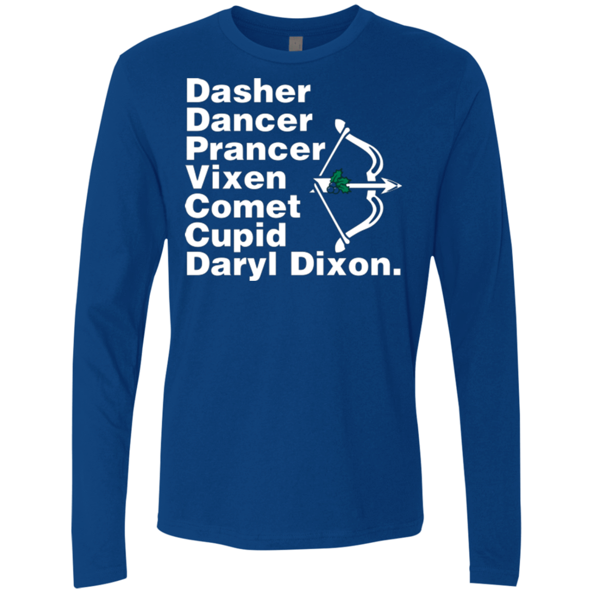 T-Shirts Royal / Small Santas Helper Men's Premium Long Sleeve