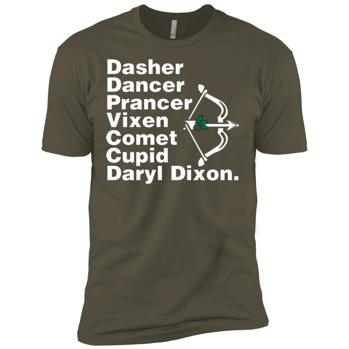 T-Shirts Military Green / X-Small Santas Helper Men's Premium T-Shirt