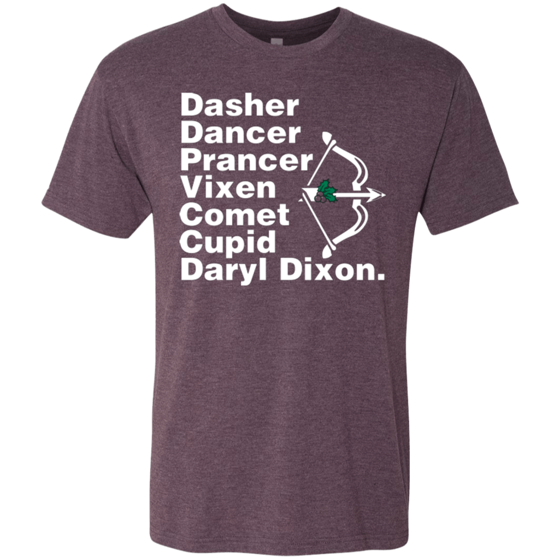 T-Shirts Vintage Purple / Small Santas Helper Men's Triblend T-Shirt