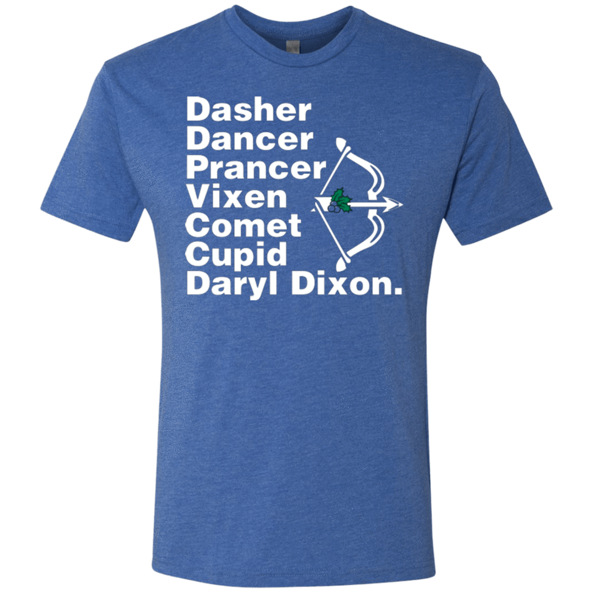 T-Shirts Vintage Royal / Small Santas Helper Men's Triblend T-Shirt