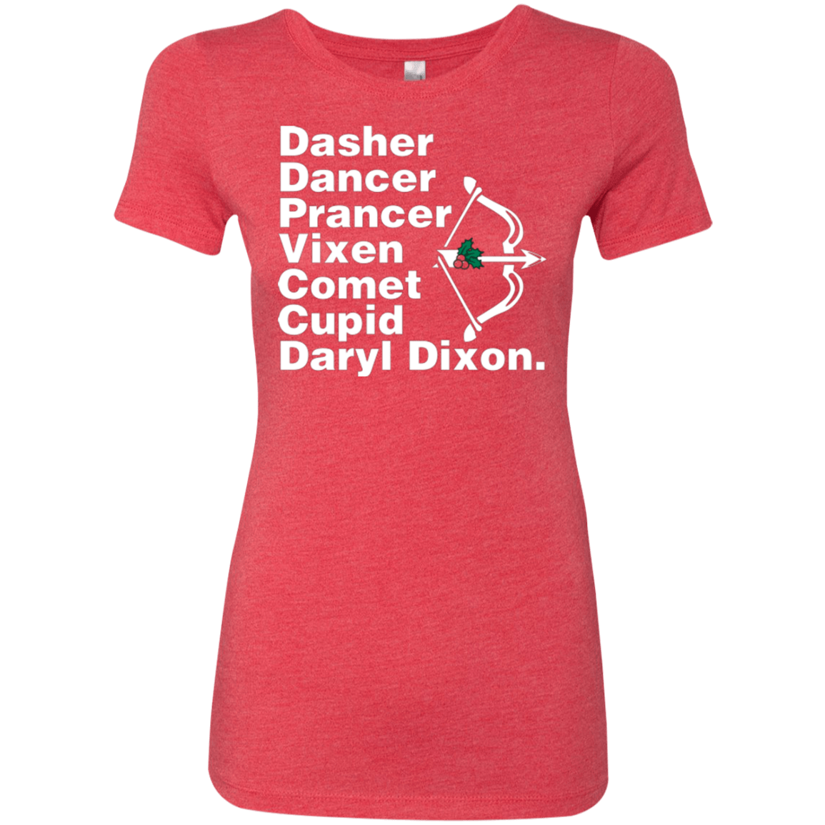 T-Shirts Vintage Red / Small Santas Helper Women's Triblend T-Shirt