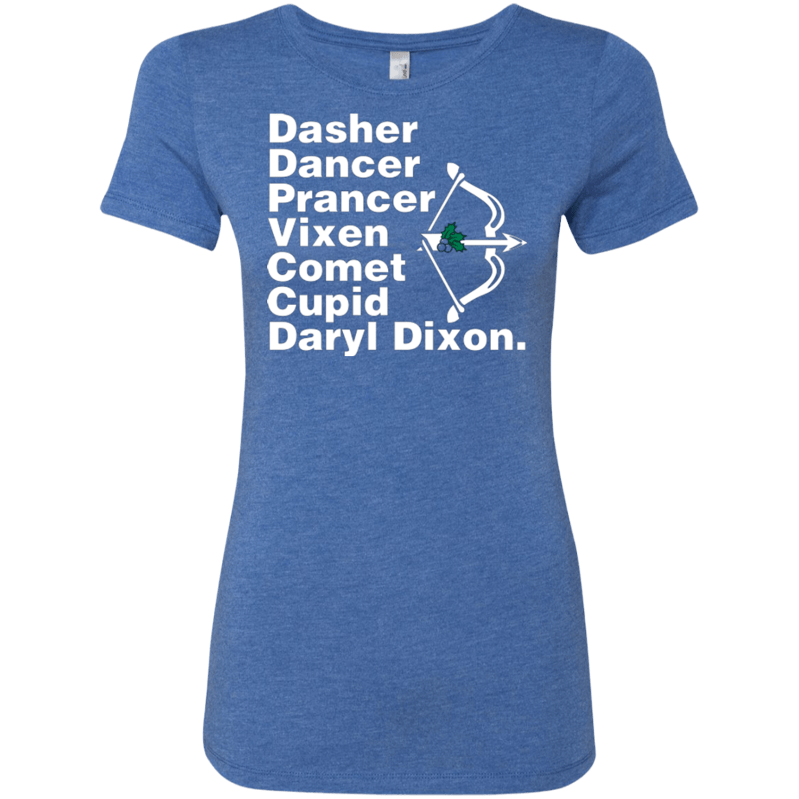 T-Shirts Vintage Royal / Small Santas Helper Women's Triblend T-Shirt