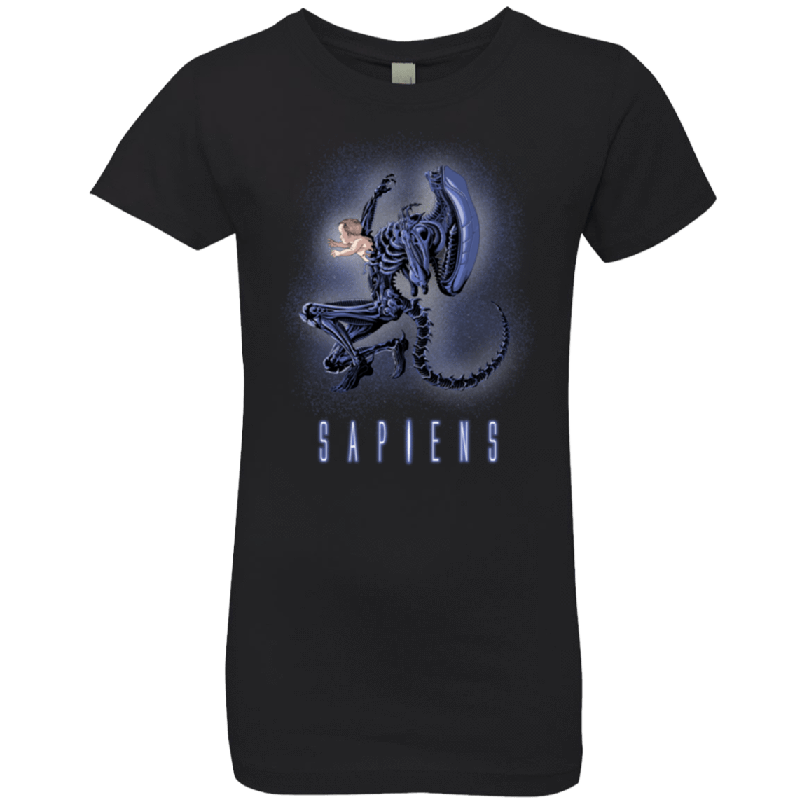 T-Shirts Black / YXS Sapiens Girls Premium T-Shirt