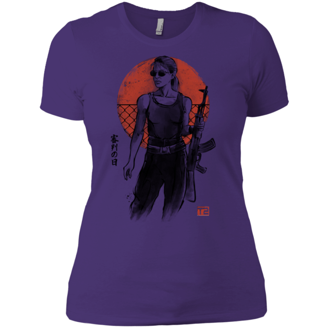 T-Shirts Purple Rush/ / X-Small Sarah Women's Premium T-Shirt