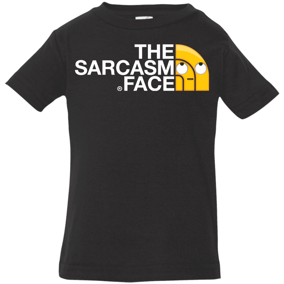 T-Shirts Black / 6 Months Sarcasm Face Infant Premium T-Shirt