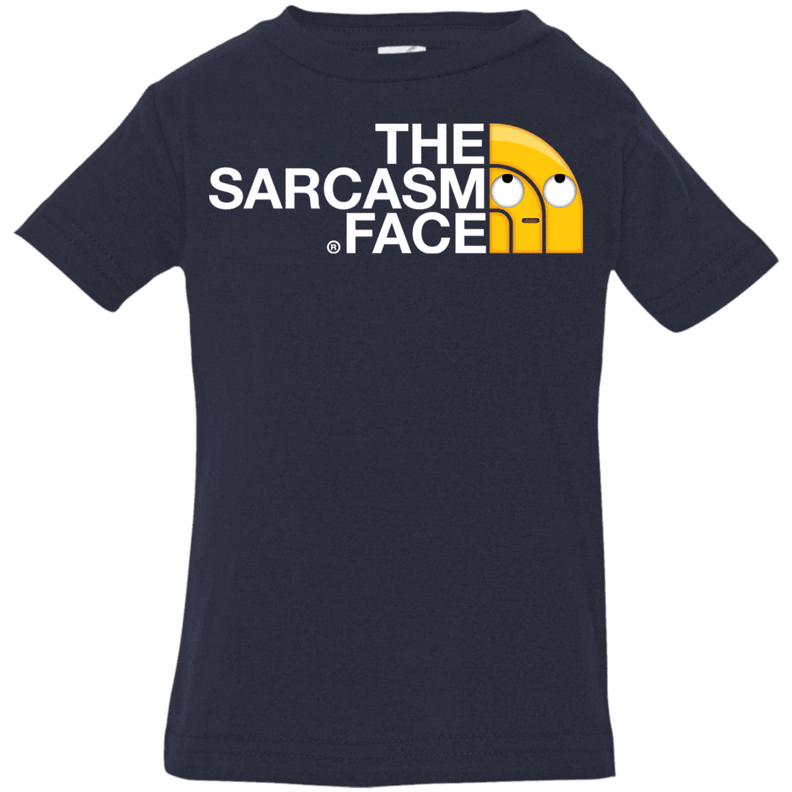 T-Shirts Navy / 6 Months Sarcasm Face Infant Premium T-Shirt