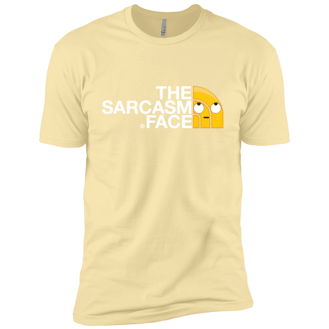 T-Shirts Banana Cream / X-Small Sarcasm Face Men's Premium T-Shirt