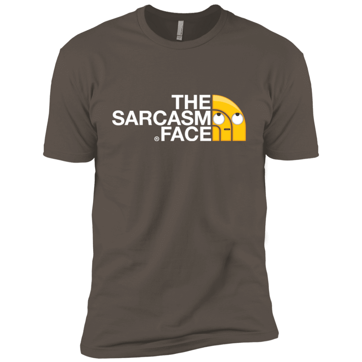 T-Shirts Warm Grey / X-Small Sarcasm Face Men's Premium T-Shirt