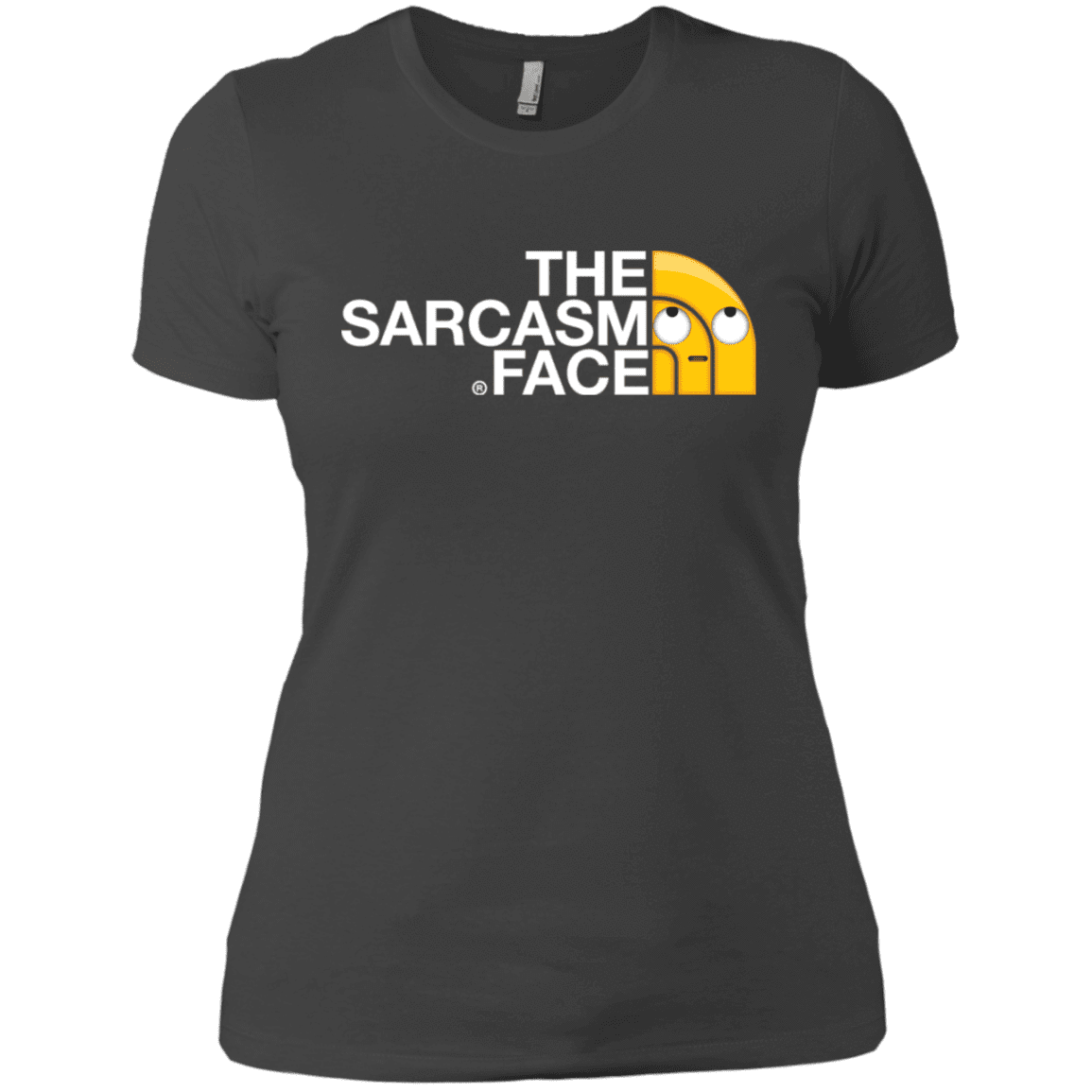 T-Shirts Heavy Metal / X-Small Sarcasm Face Women's Premium T-Shirt