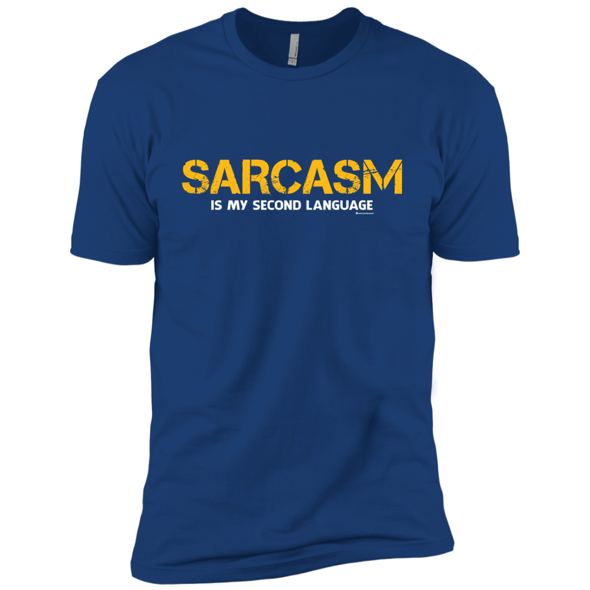 T-Shirts Royal / YXS Sarcasm Is My Second Language Boys Premium T-Shirt