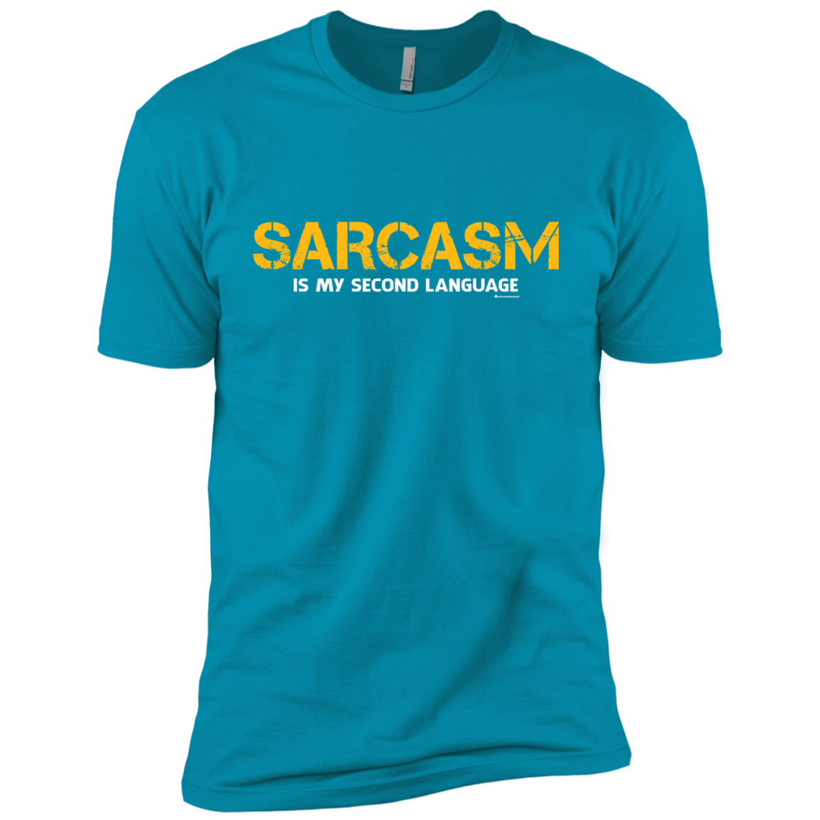 T-Shirts Turquoise / YXS Sarcasm Is My Second Language Boys Premium T-Shirt