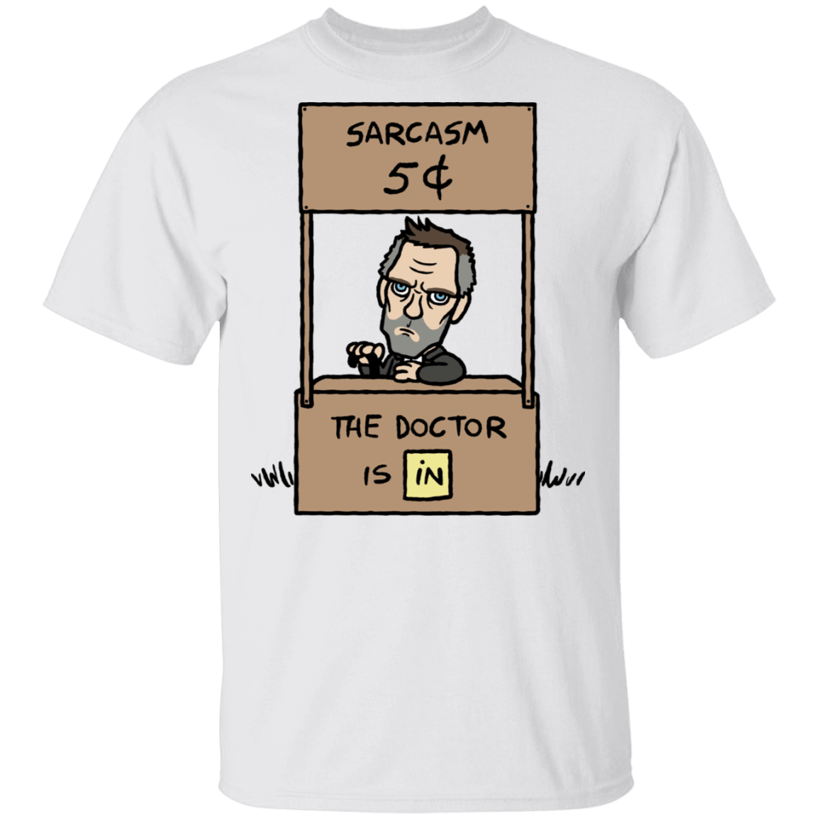 T-Shirts White / S Sarcasm Stand T-Shirt