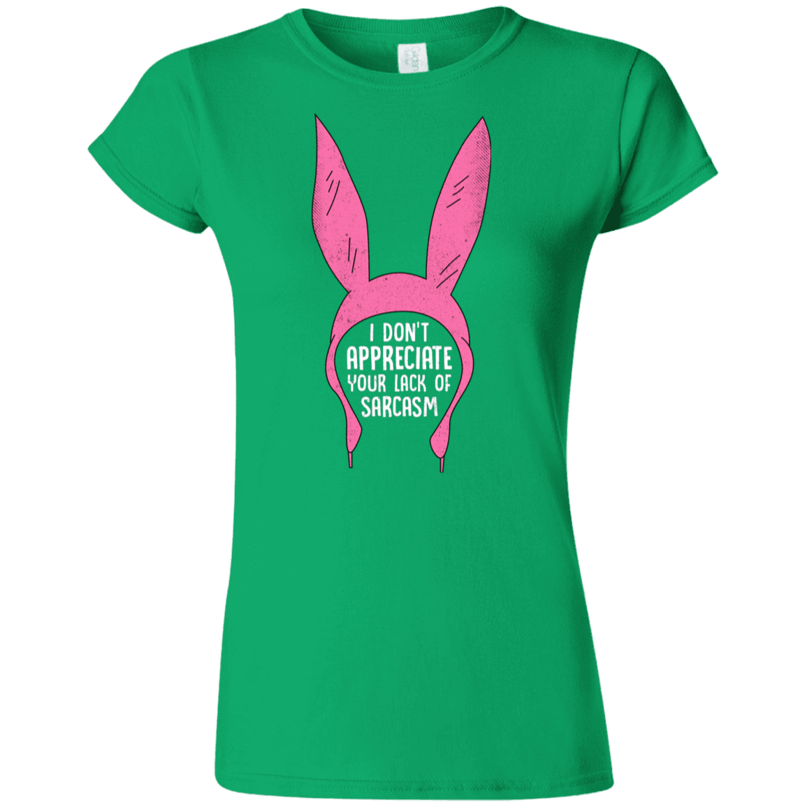T-Shirts Irish Green / S Sarcasm Wins Junior Slimmer-Fit T-Shirt