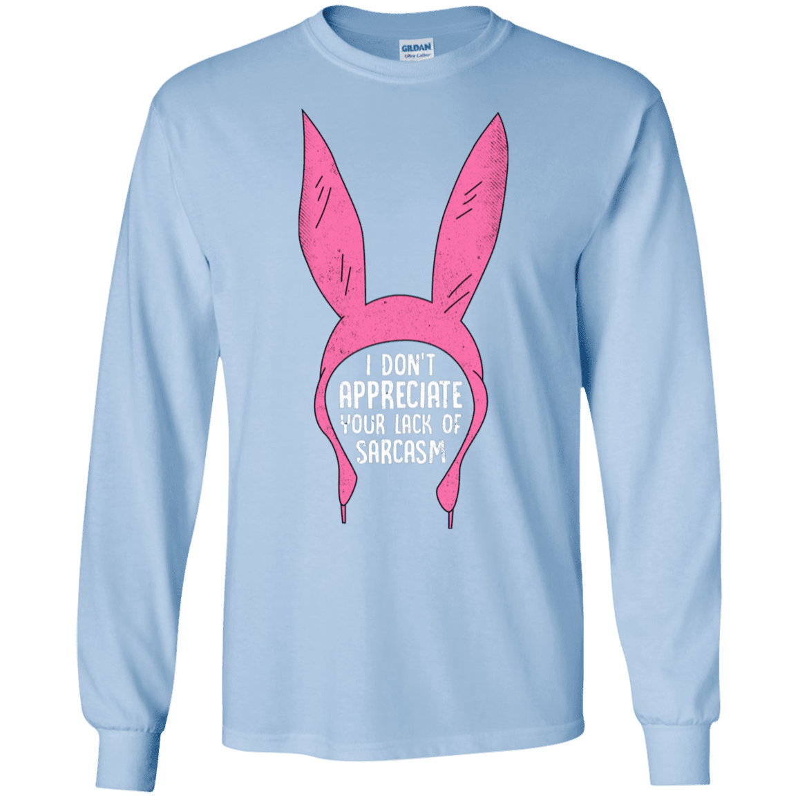 T-Shirts Light Blue / S Sarcasm Wins Men's Long Sleeve T-Shirt