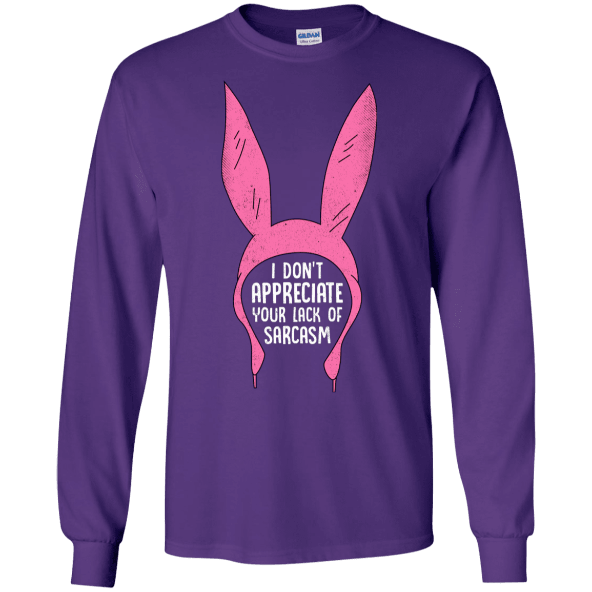 T-Shirts Purple / S Sarcasm Wins Men's Long Sleeve T-Shirt