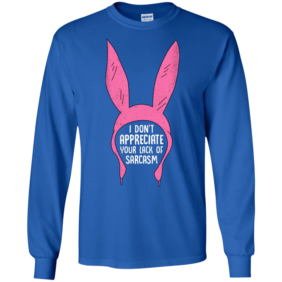 T-Shirts Royal / S Sarcasm Wins Men's Long Sleeve T-Shirt