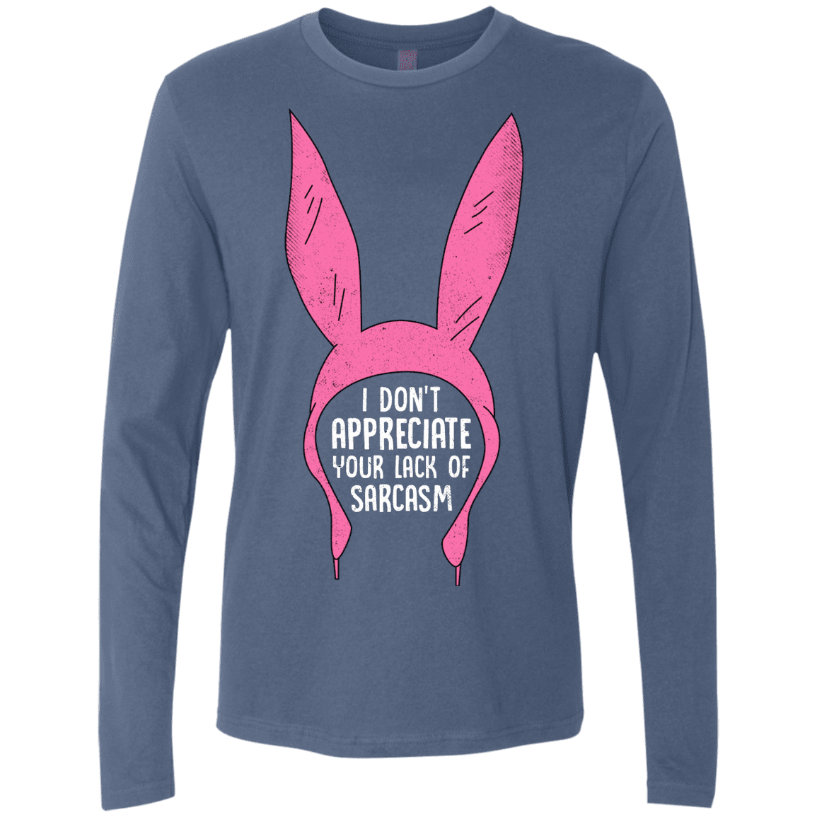 T-Shirts Indigo / S Sarcasm Wins Men's Premium Long Sleeve