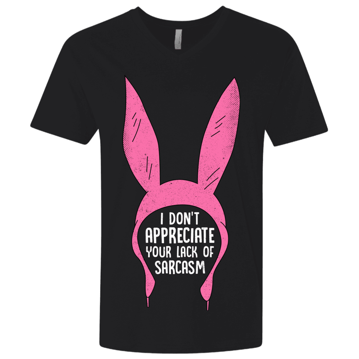 T-Shirts Black / X-Small Sarcasm Wins Men's Premium V-Neck