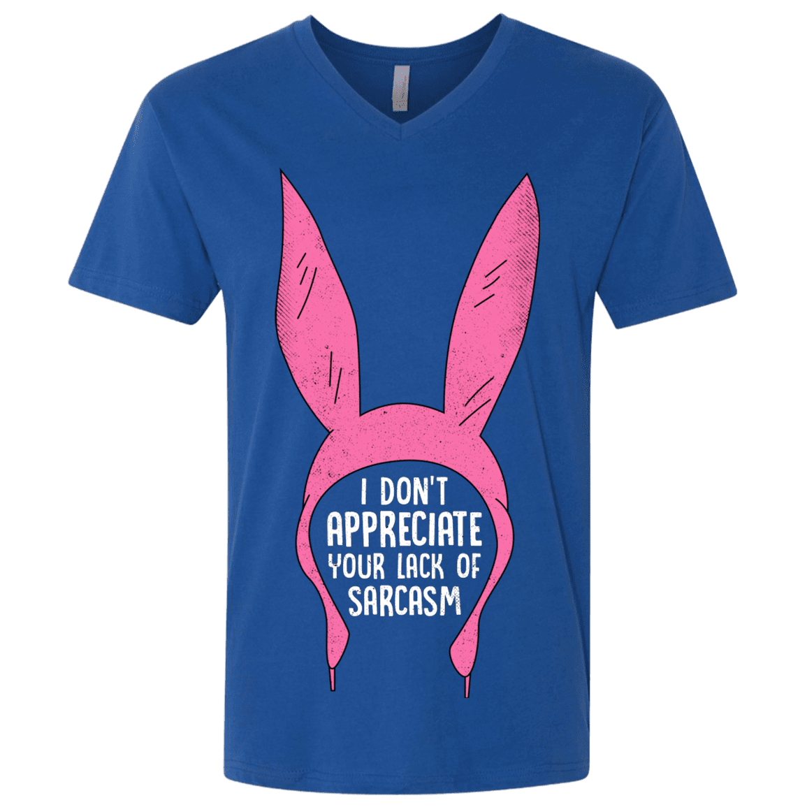 T-Shirts Royal / X-Small Sarcasm Wins Men's Premium V-Neck