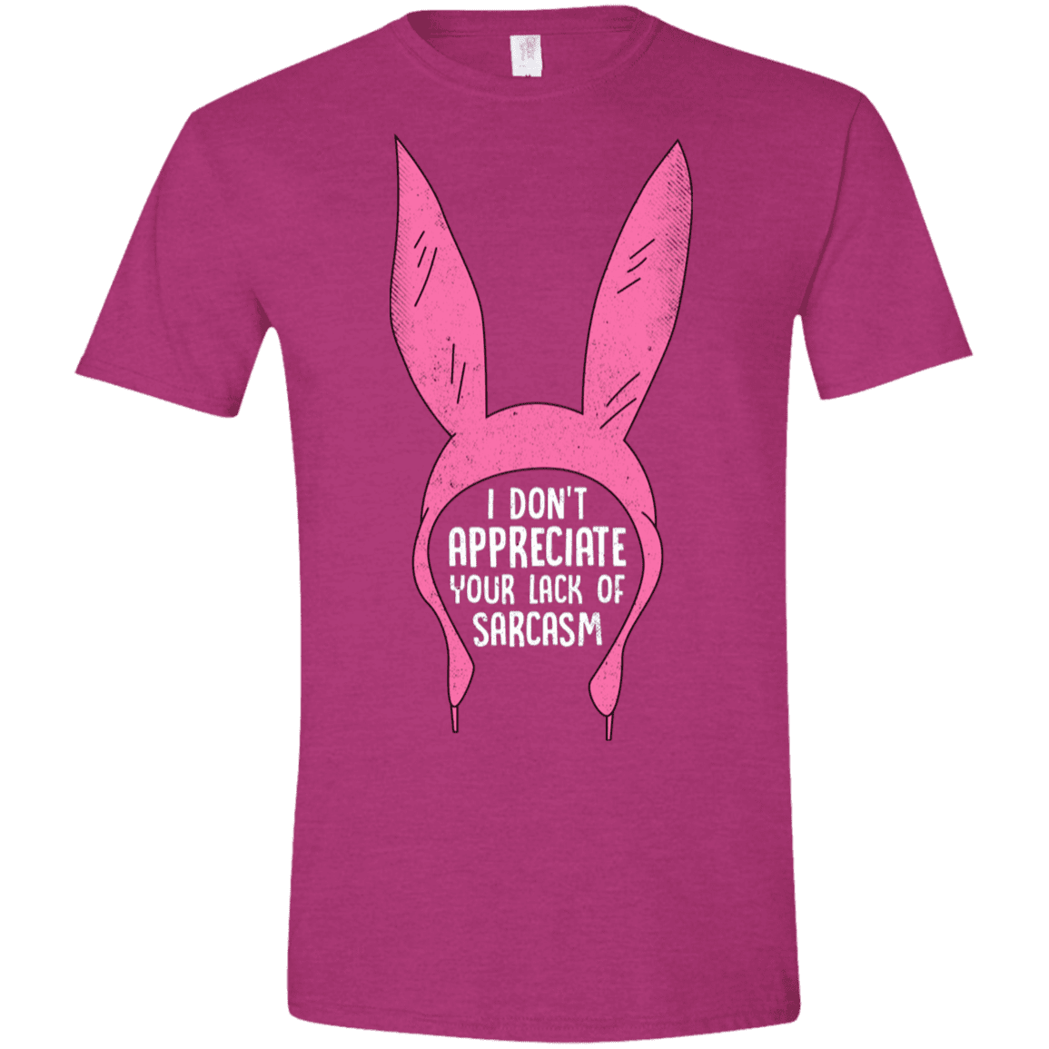 T-Shirts Antique Heliconia / S Sarcasm Wins Men's Semi-Fitted Softstyle