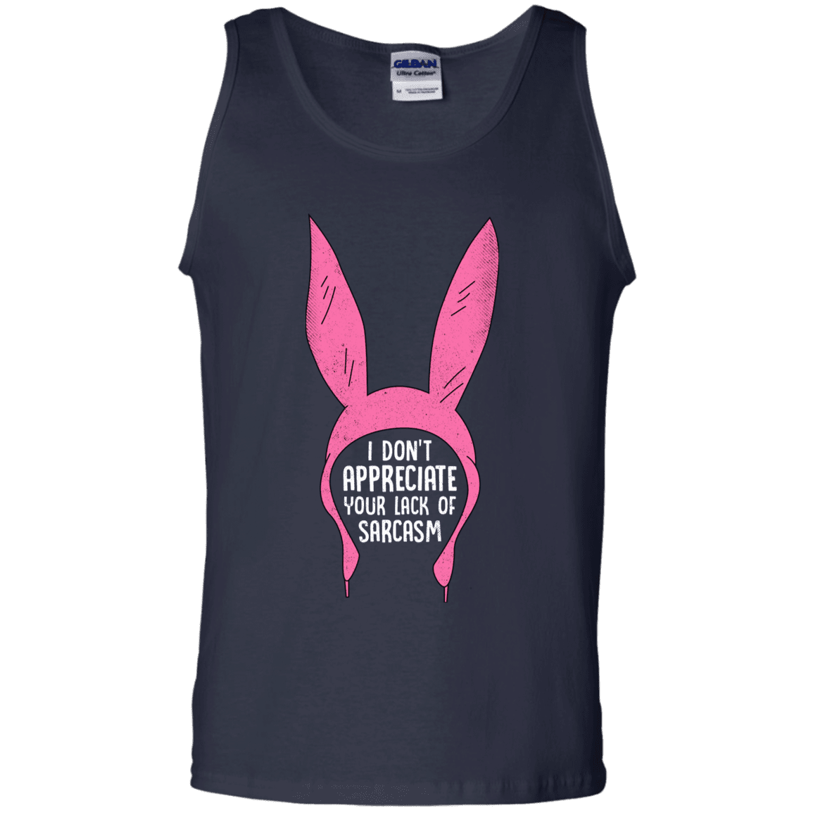 T-Shirts Navy / S Sarcasm Wins Men's Tank Top