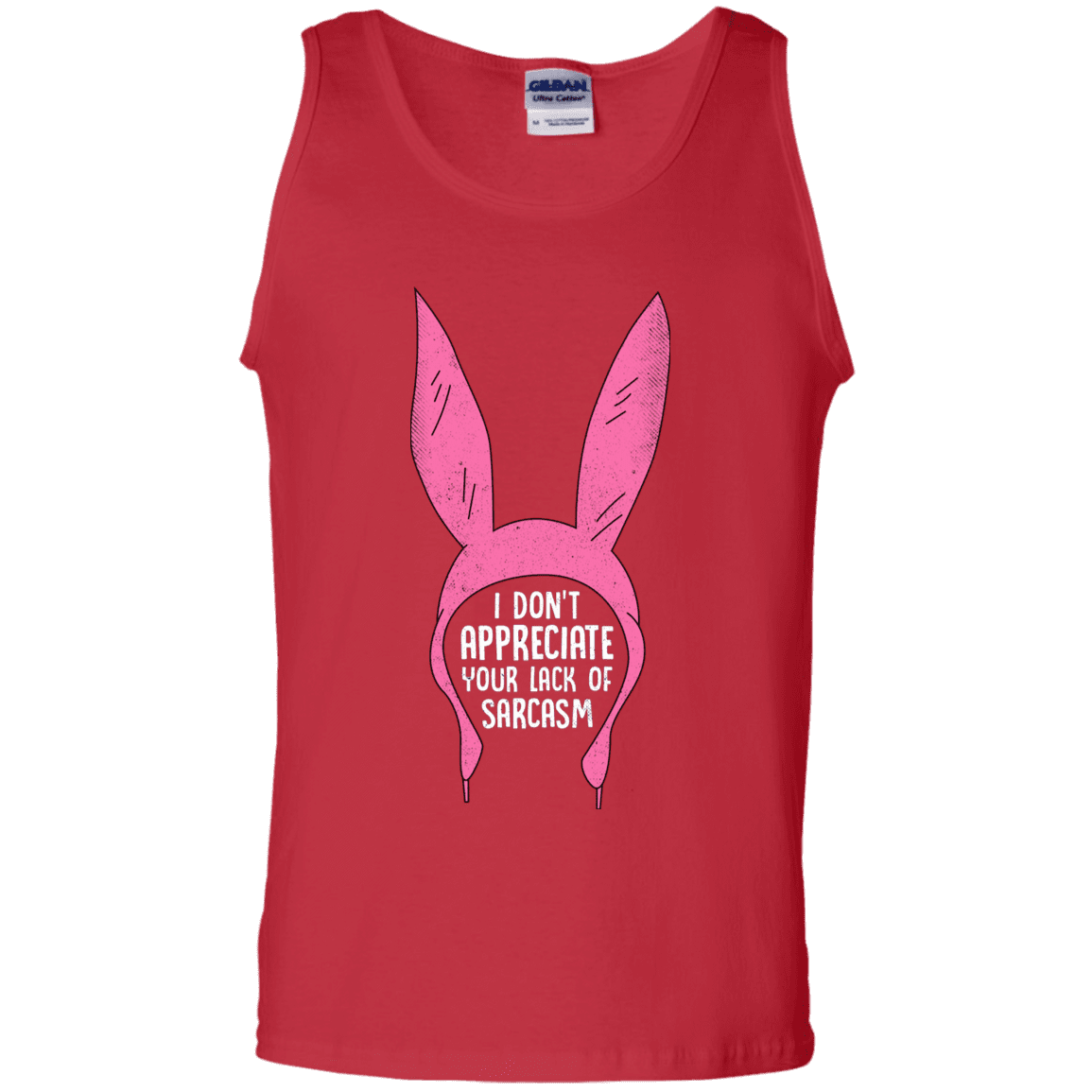 T-Shirts Red / S Sarcasm Wins Men's Tank Top