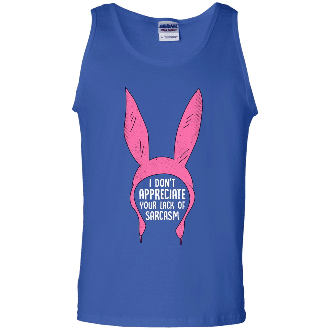 T-Shirts Royal / S Sarcasm Wins Men's Tank Top