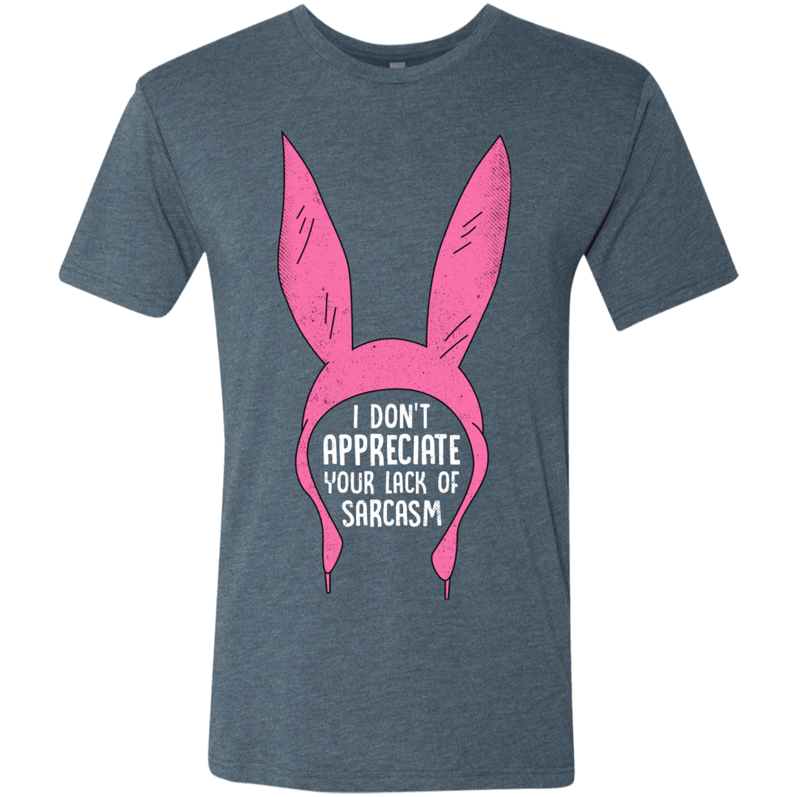 T-Shirts Indigo / S Sarcasm Wins Men's Triblend T-Shirt