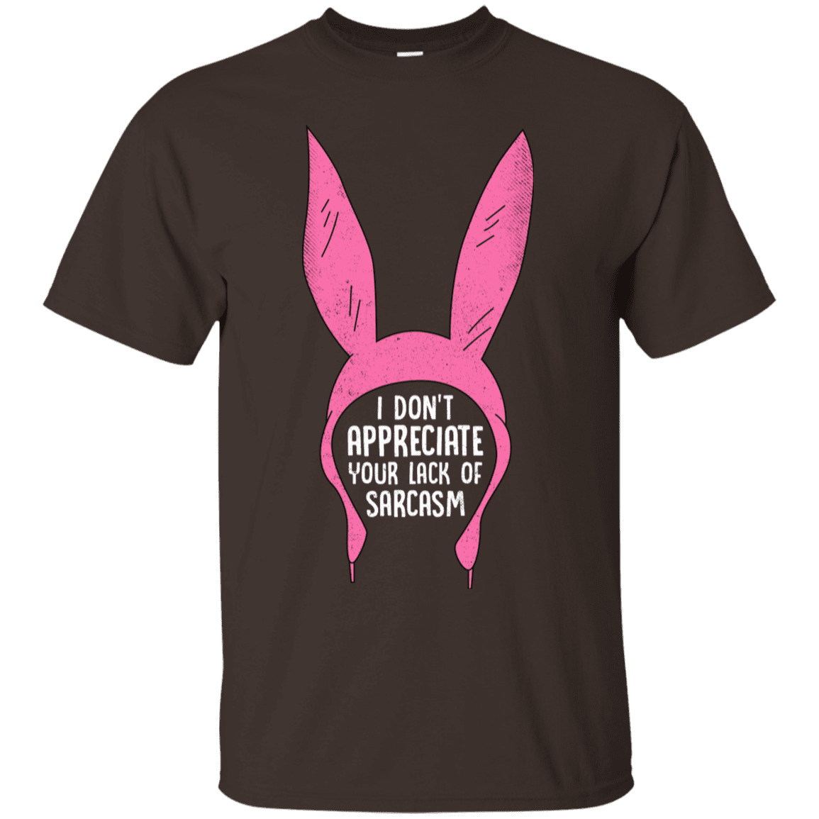 T-Shirts Dark Chocolate / S Sarcasm Wins T-Shirt