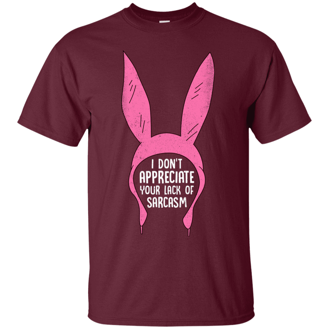 T-Shirts Maroon / S Sarcasm Wins T-Shirt