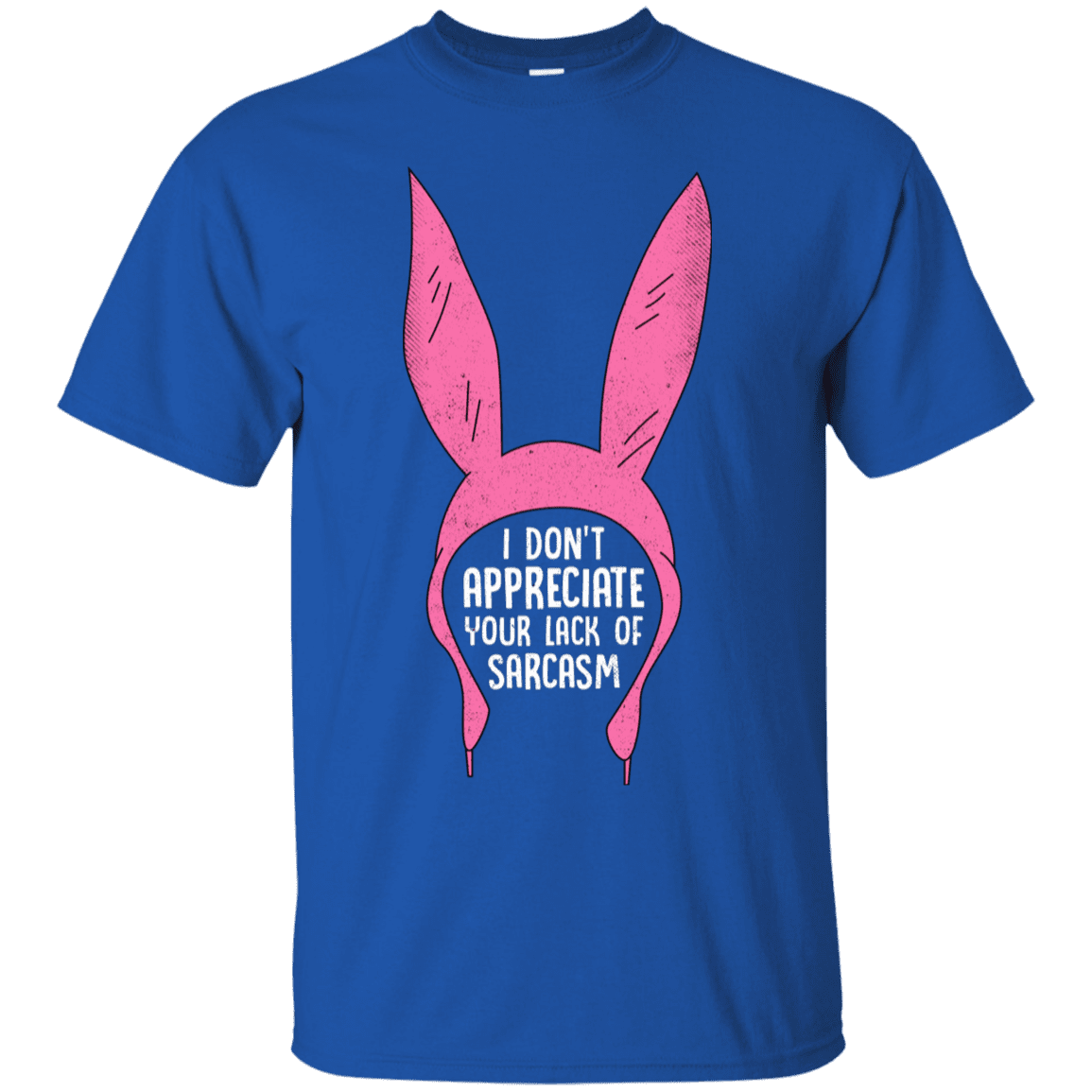 T-Shirts Royal / S Sarcasm Wins T-Shirt