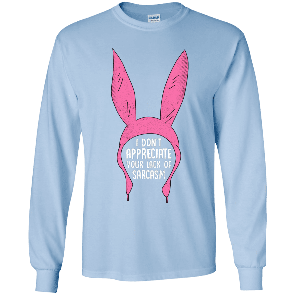 T-Shirts Light Blue / YS Sarcasm Wins Youth Long Sleeve T-Shirt